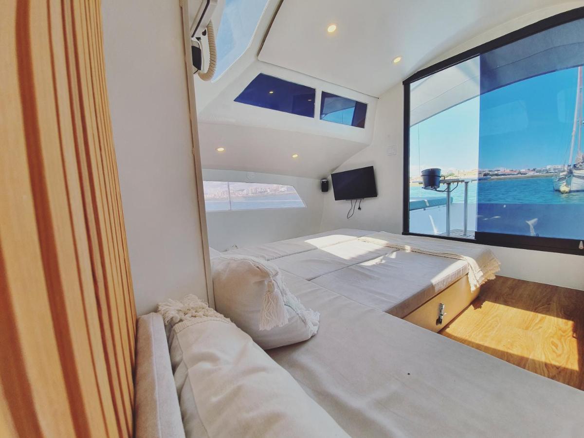 Hotel Barco Casa Catamara Sleepandboat Distrikt Distrikt Faro Exterior foto