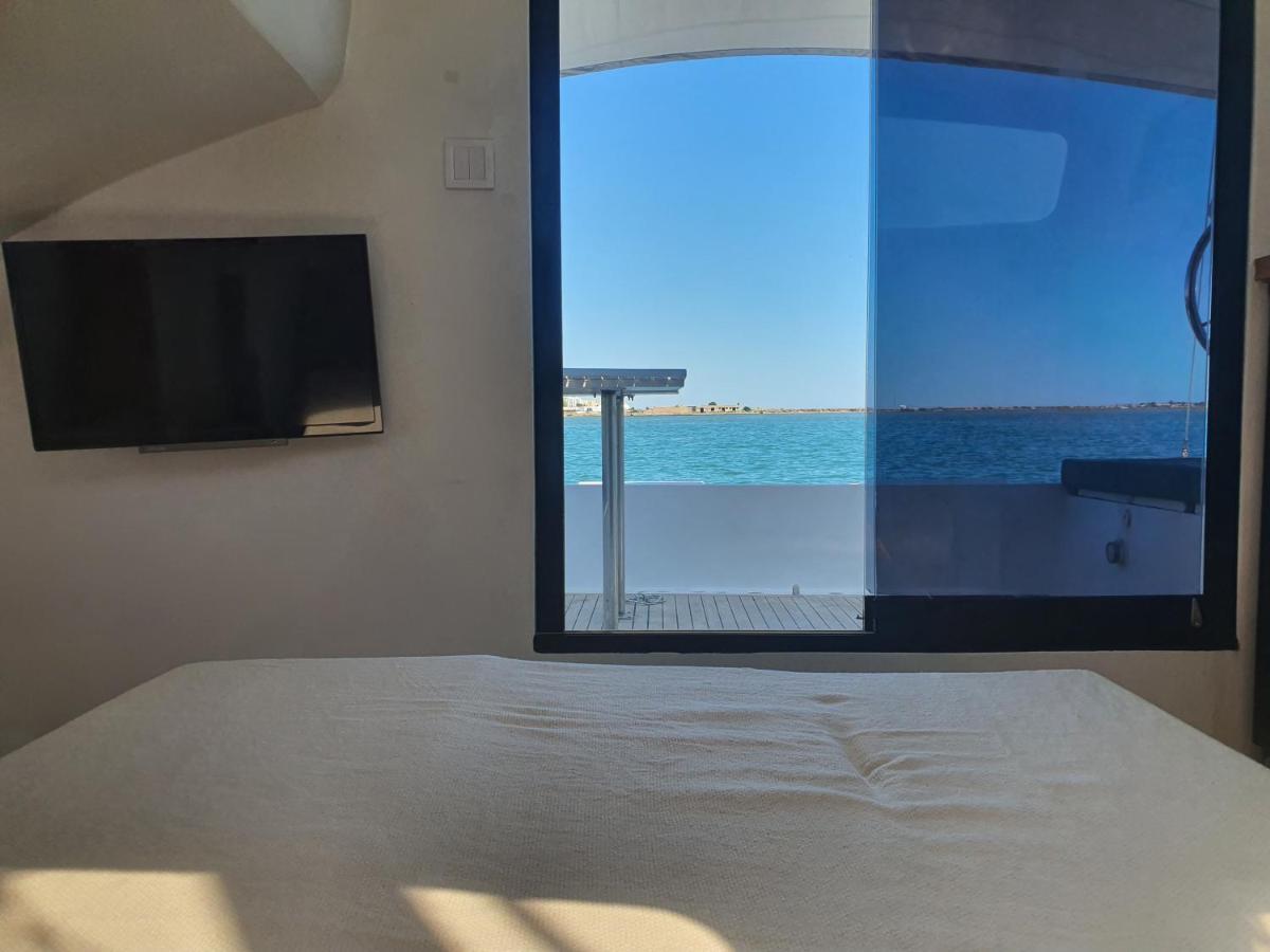 Hotel Barco Casa Catamara Sleepandboat Distrikt Distrikt Faro Exterior foto