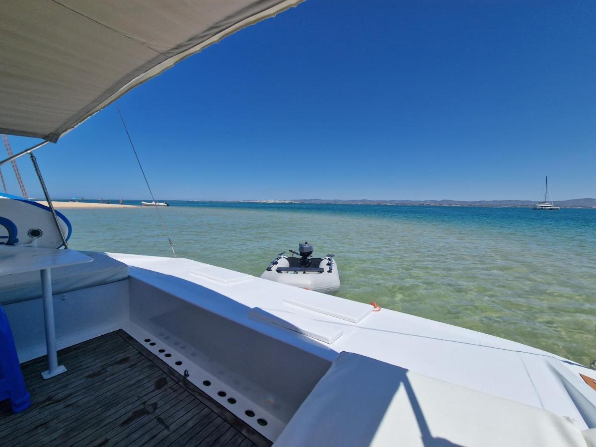 Hotel Barco Casa Catamara Sleepandboat Distrikt Distrikt Faro Exterior foto